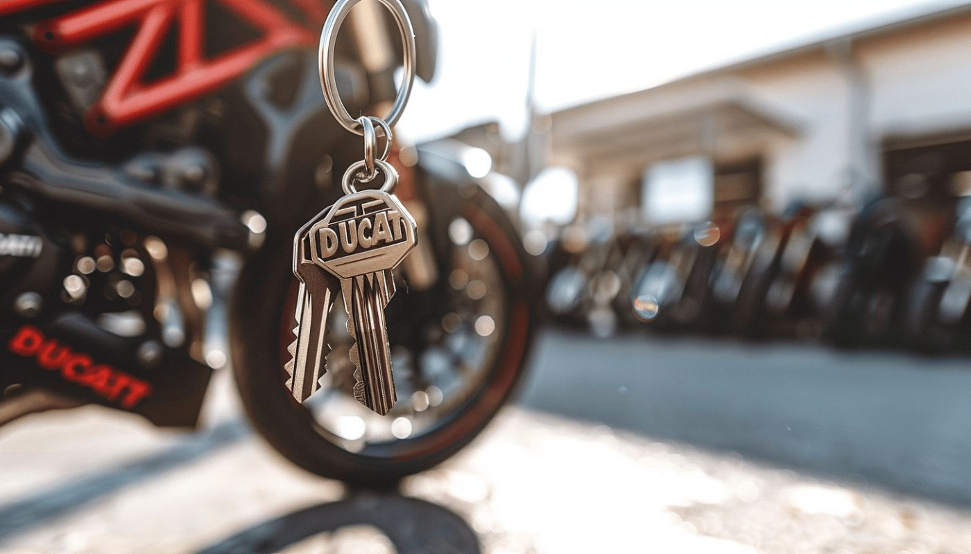 Maintenance - Découverte du porte-clés Ducati, un accessoire incontournable pour les passionnés de motos