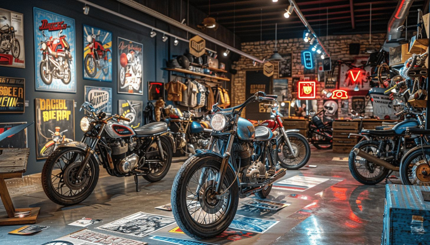 Découverte du salon dédié à la moto à Shop en Provence